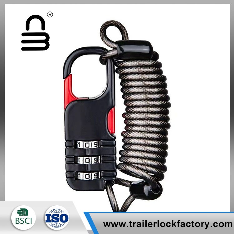 قفل خوذة حبل الأسلاك